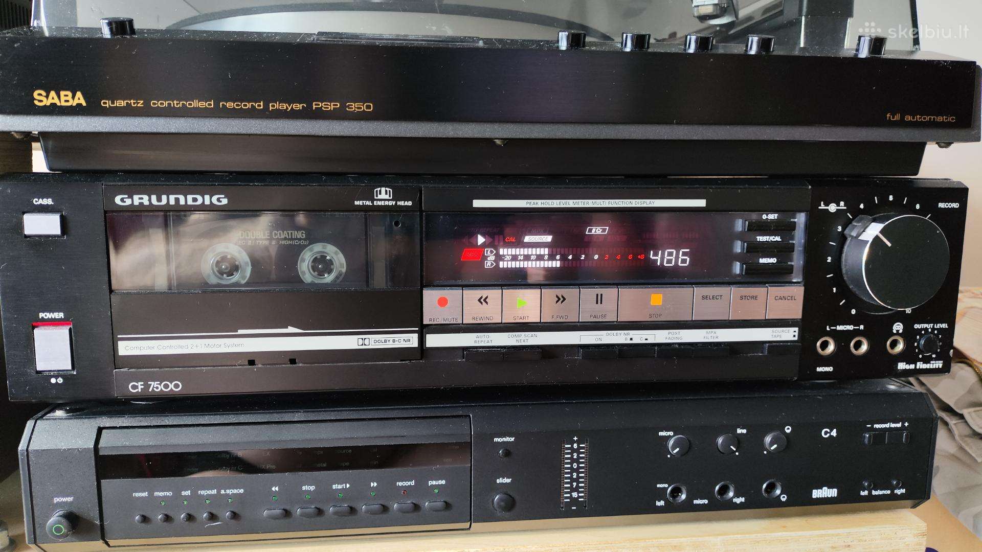 Kasetinė deka Grundig CF 7500