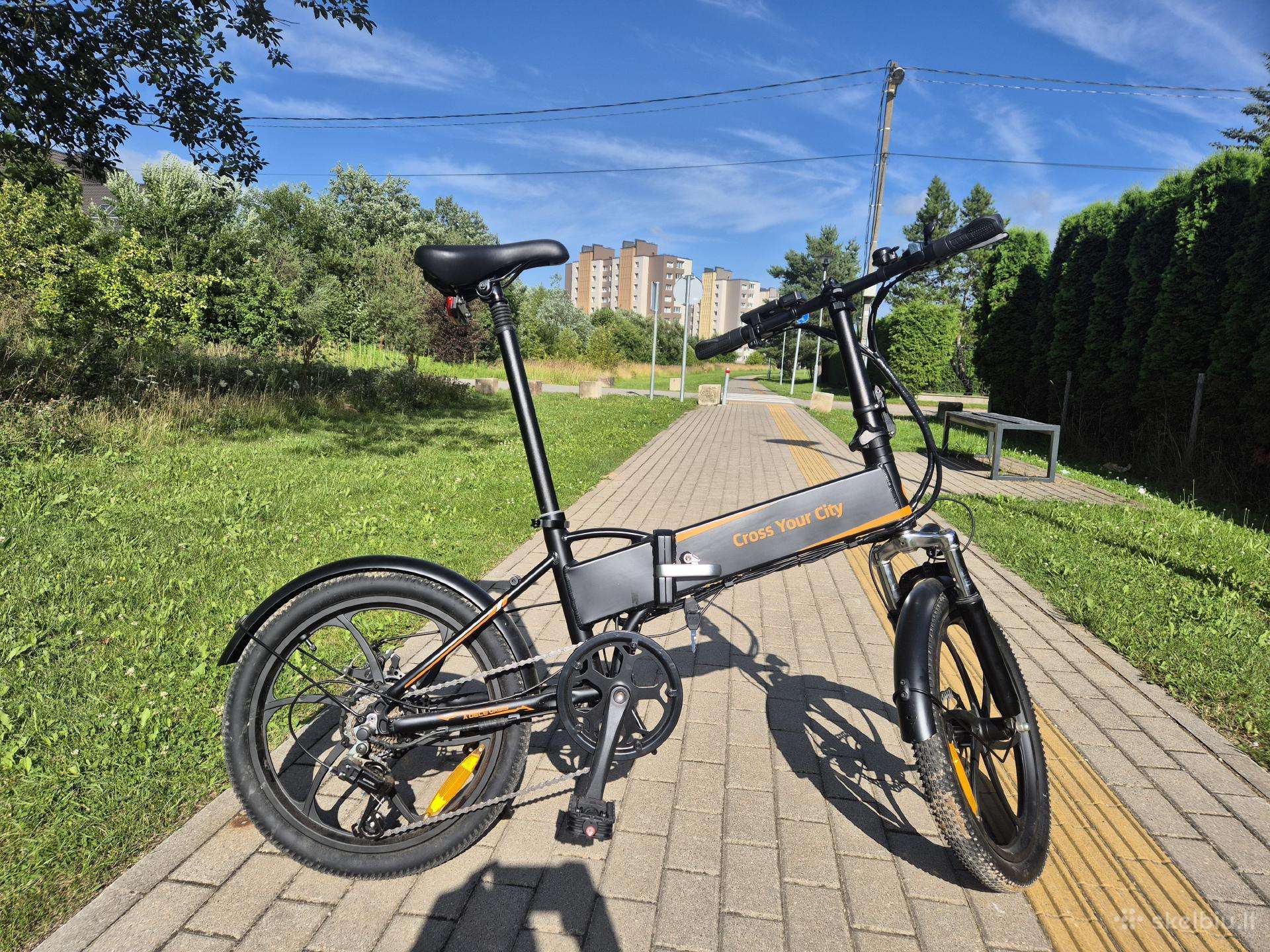 Ado A20 elektrinis sulankstomas dviratatis