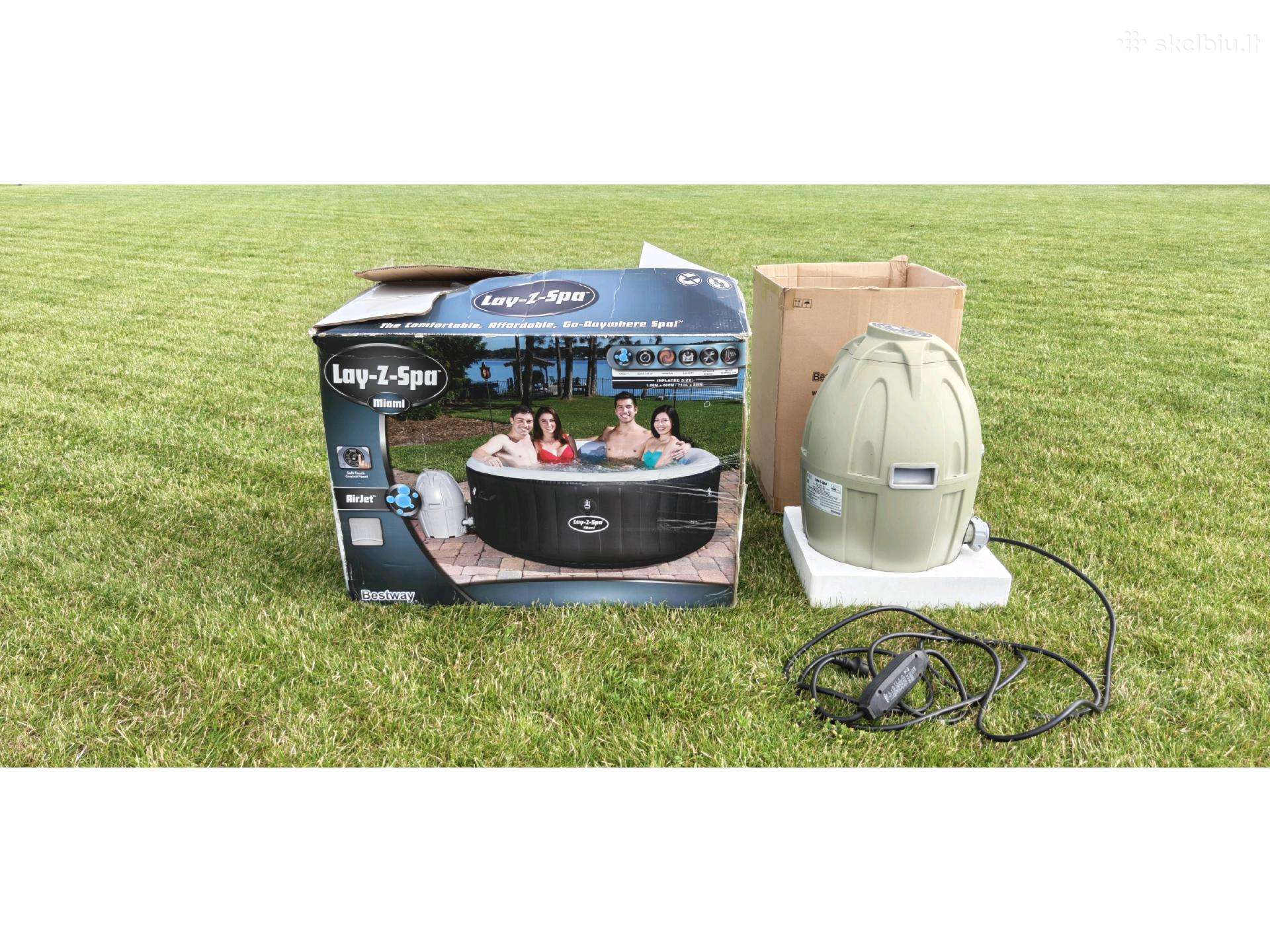 Baseinas burbulinis jacuzzi "lay-z-spa Miami"
