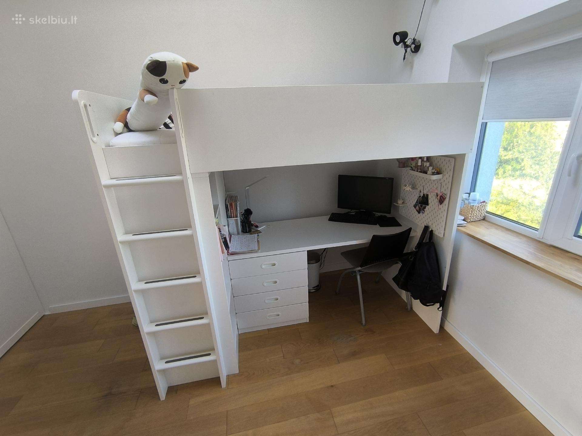 Ikea dviaukštė lova