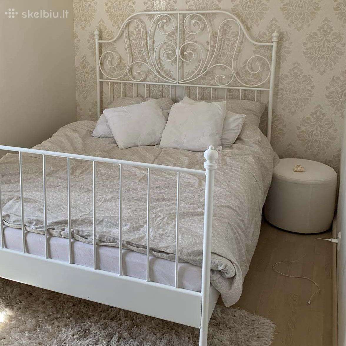 Ikea metalinis lovos rėmas 140x200cm