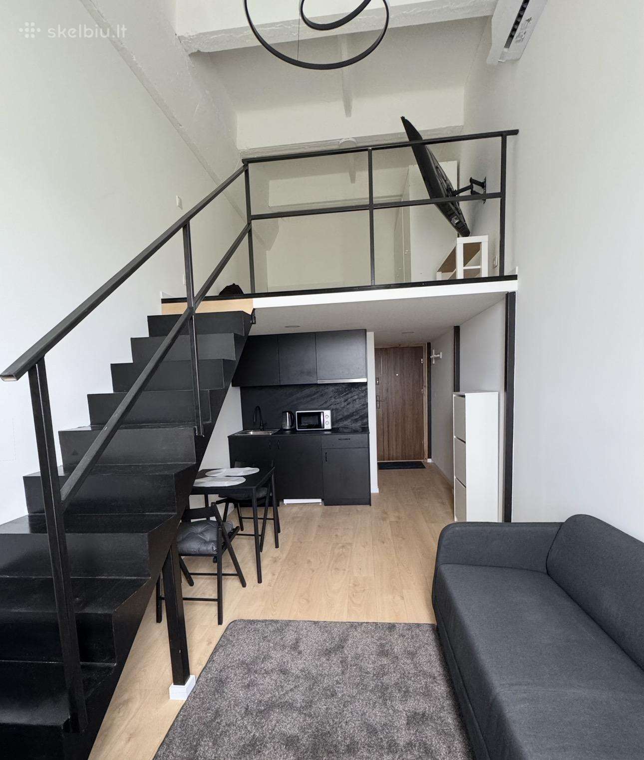Išnuomojamas 2k. loftas Bijunu g. 14. Kaunas