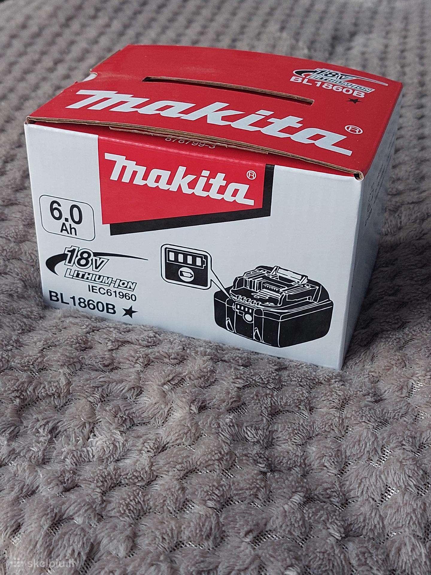 Makita 6 ah 18 v akumuliatorius