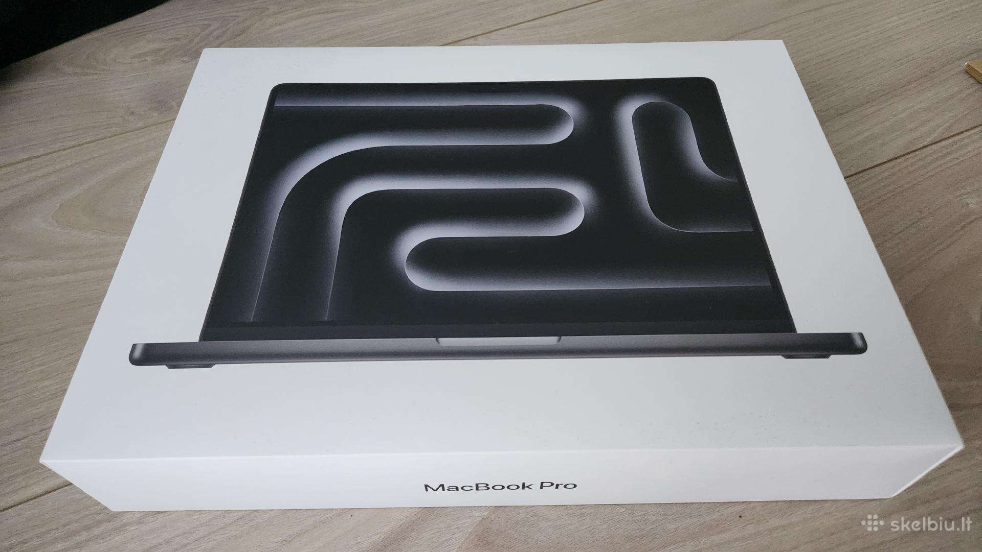 MacBook M5 Pro dėžė