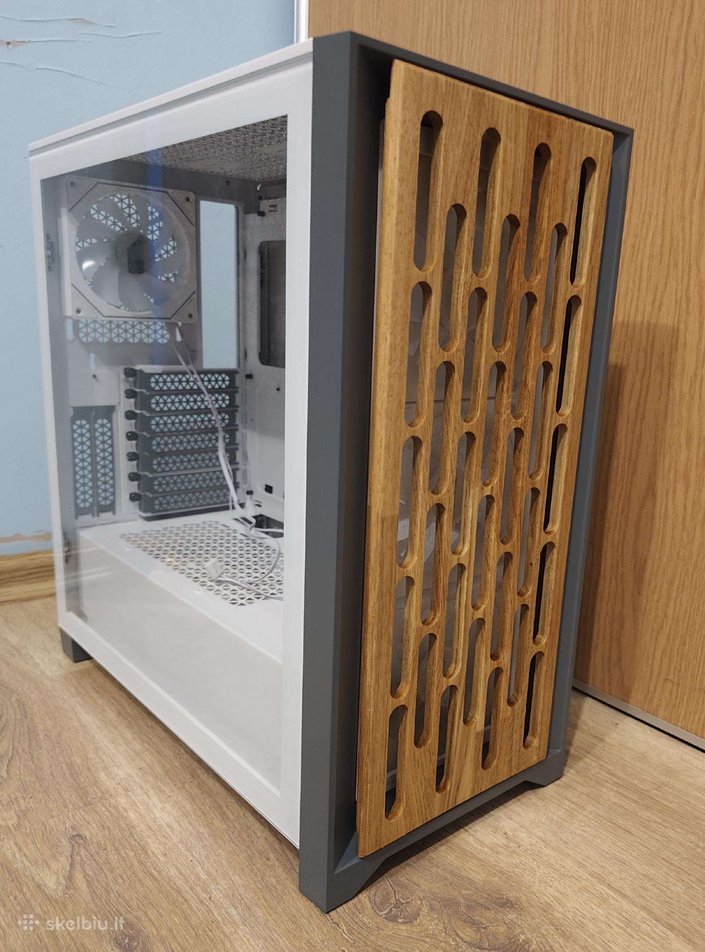 Pc korpusas Corsair 4000d su custom front panel