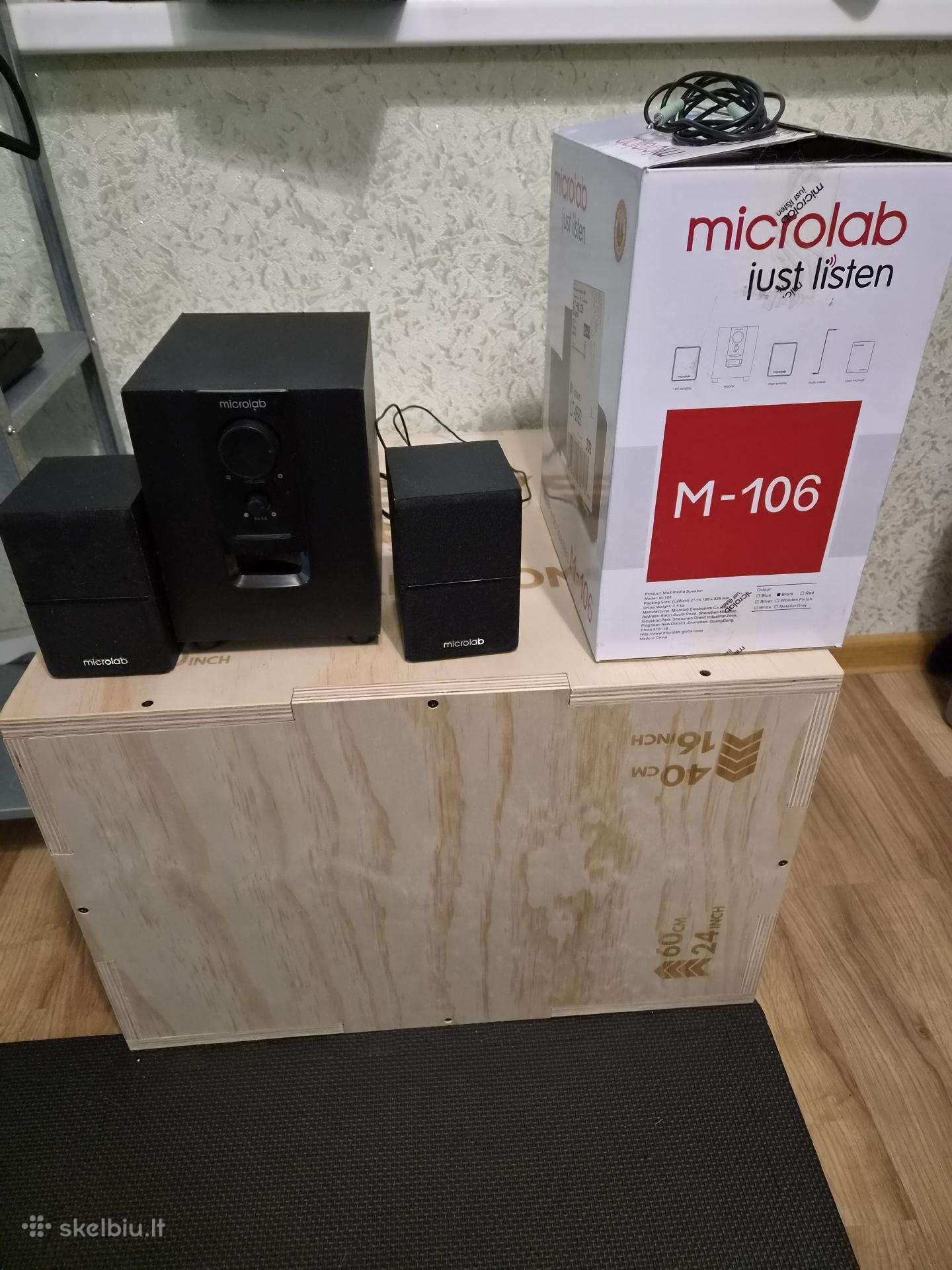 Kompiuterio garso kolonėlės Microlab M-106
