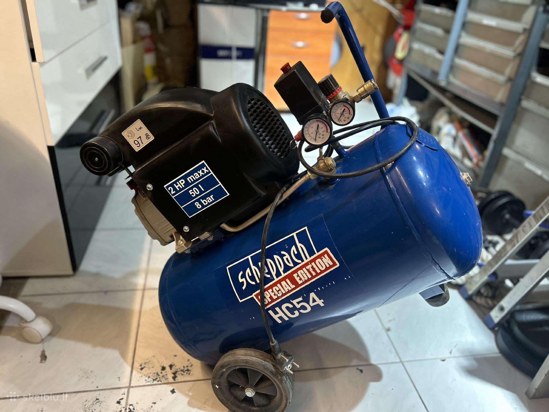 Kompresorius Scheppach Hc54 (50 l bakas)