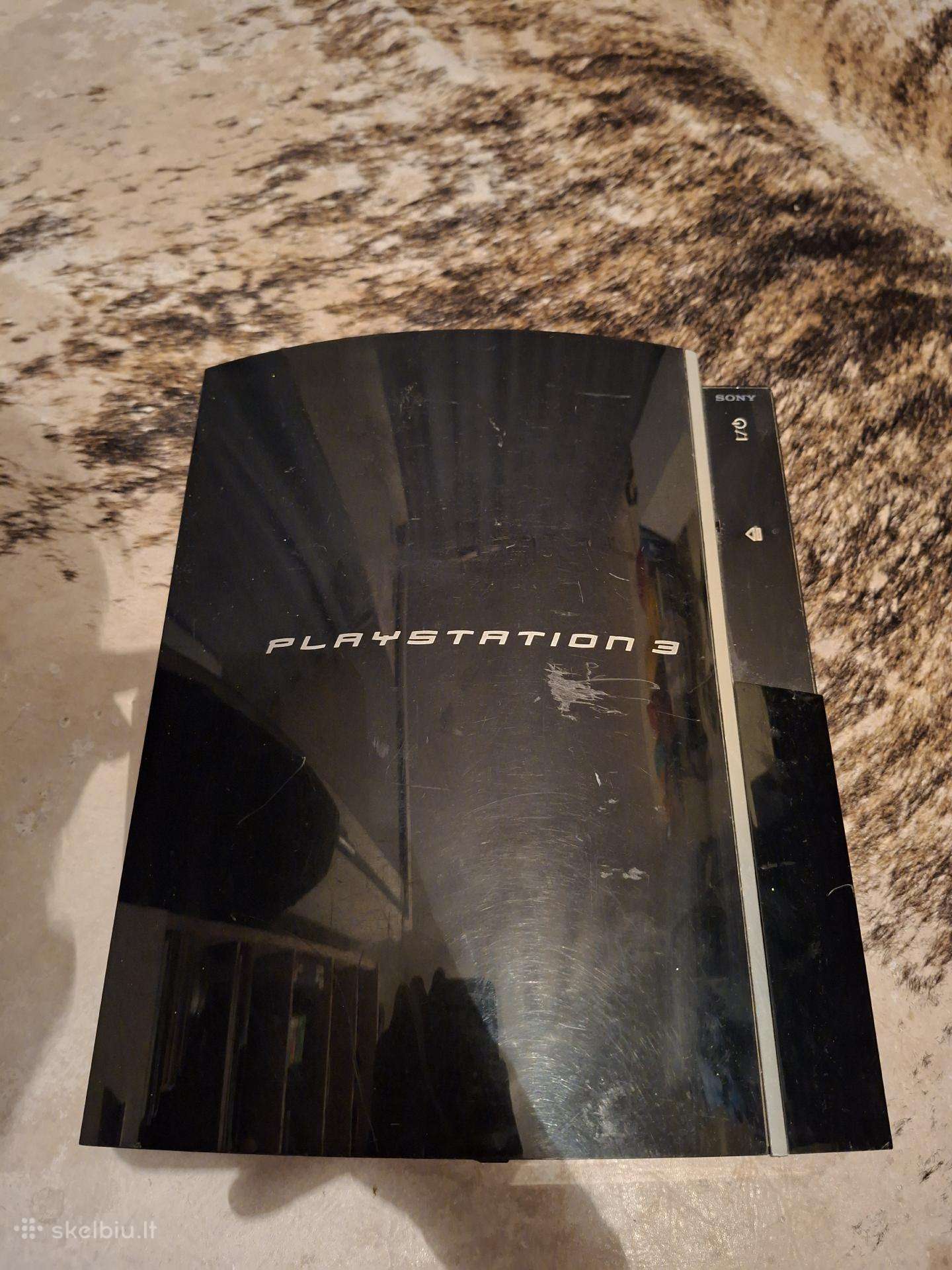 Sony Playstation 3 (PS3 Fat) konsolė (be pultelių