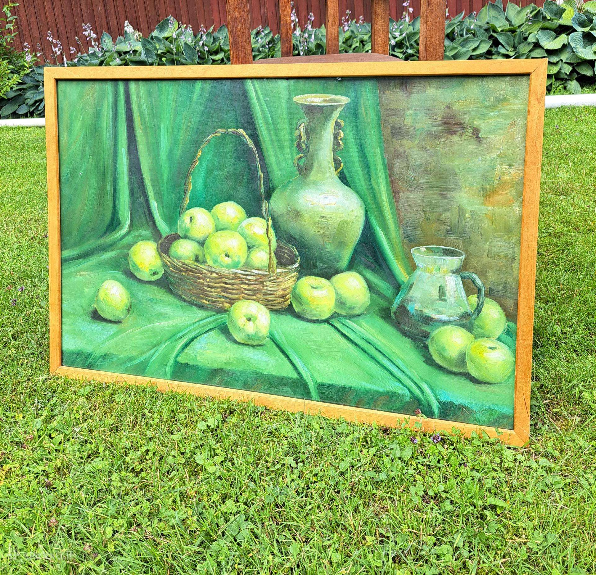 Autorinis paveikslas „natiurmortas“ (94x64 cm)