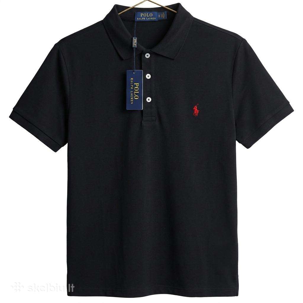 Polo Ralph Lauren Marškinėliai (Raudonas Logo).s