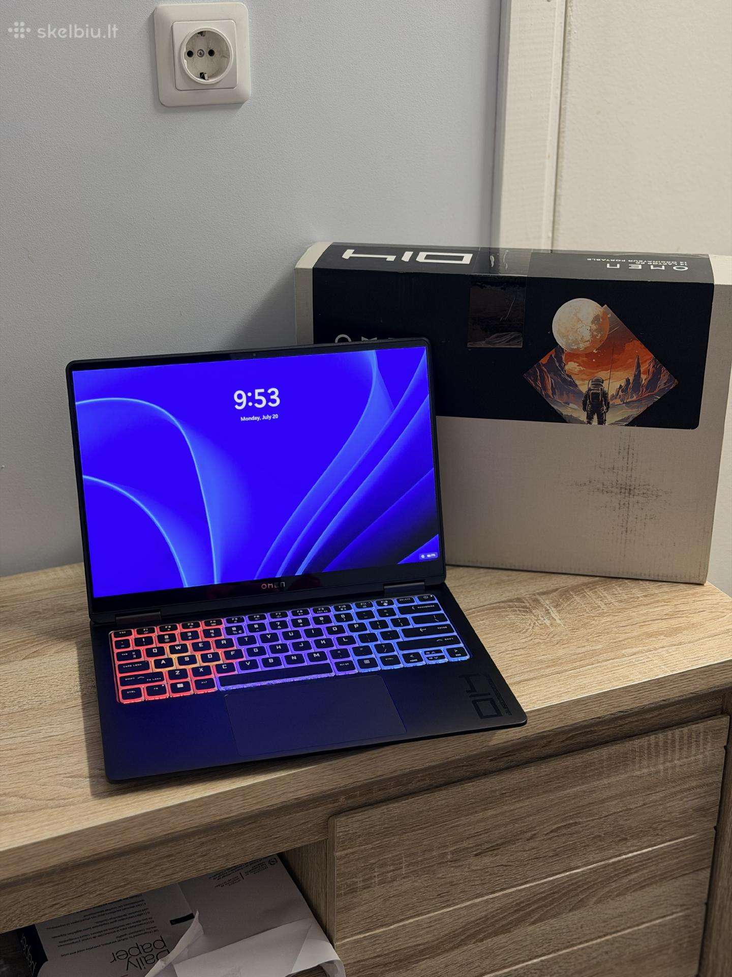 Hp Omen Transcend 14 - Ultra 9 32gb 4060 3k Oled
