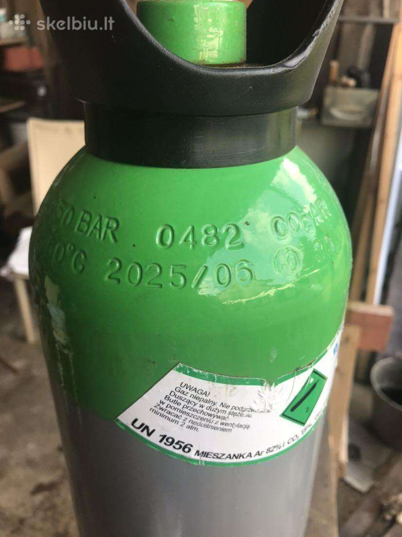 Argono/co2 balionas