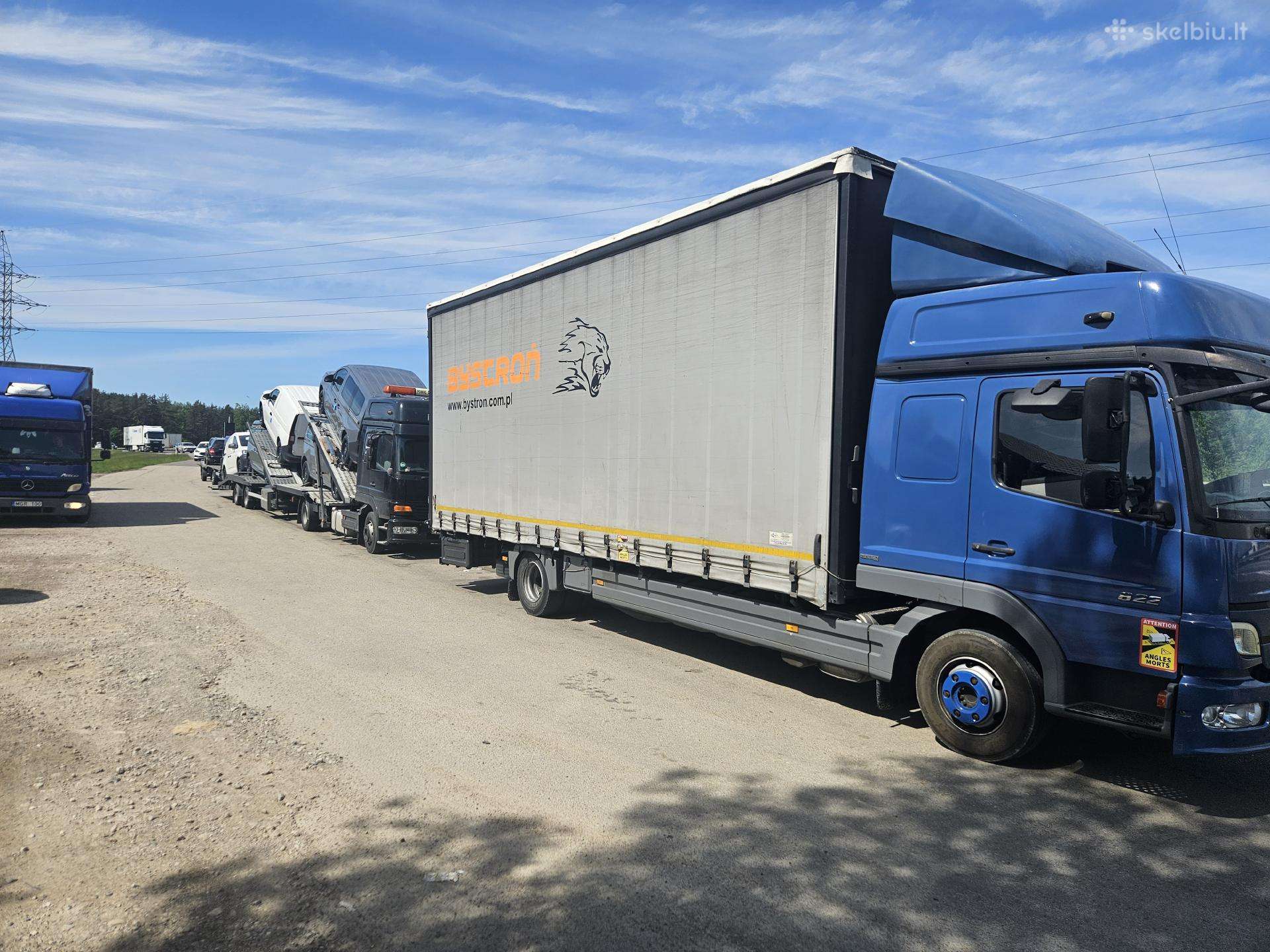 Darbas vairuotojui su C kategorija Работа водителю
