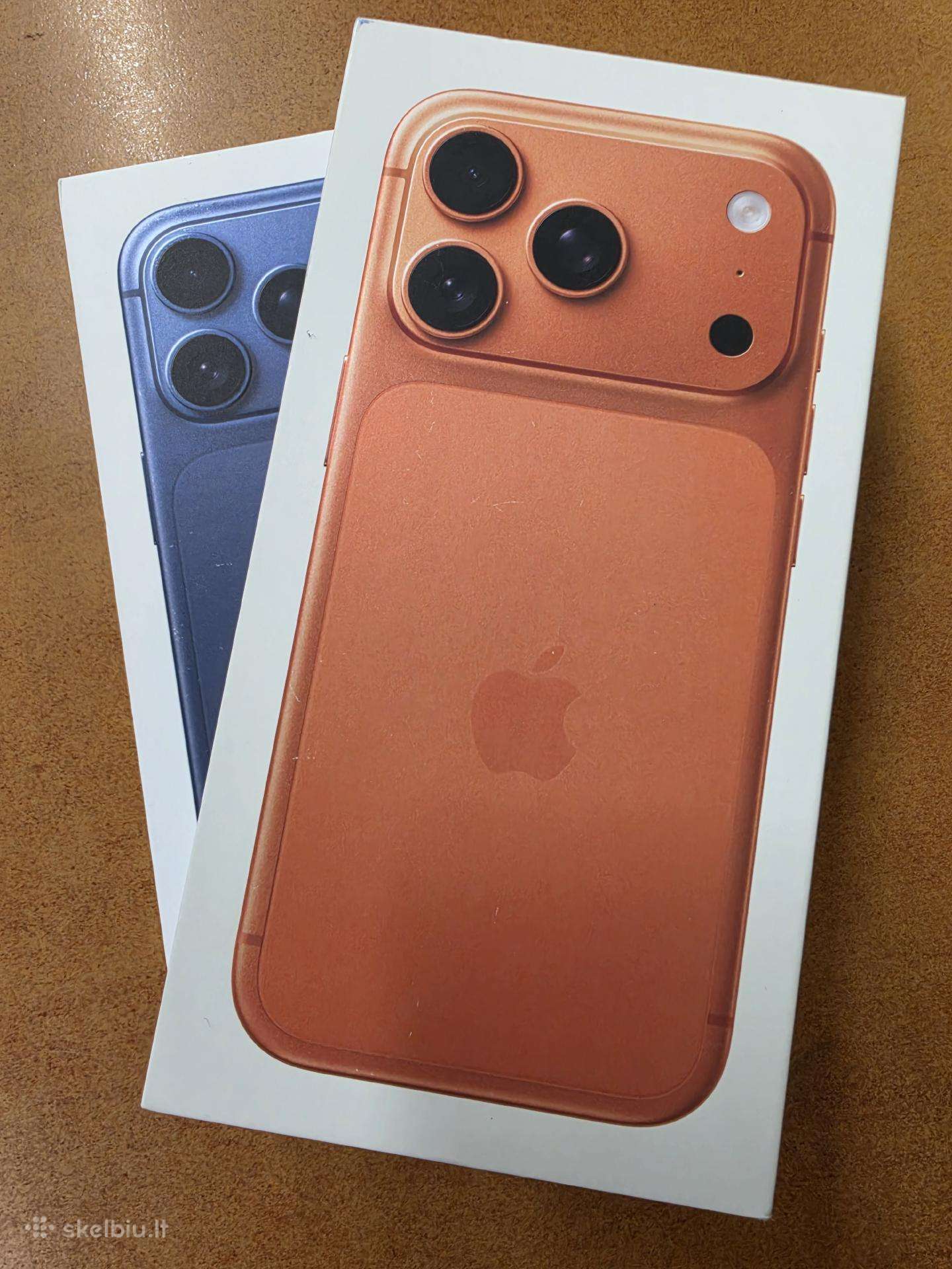 Nauji Apple iPhone 17 Pro 256gb Blue,orange