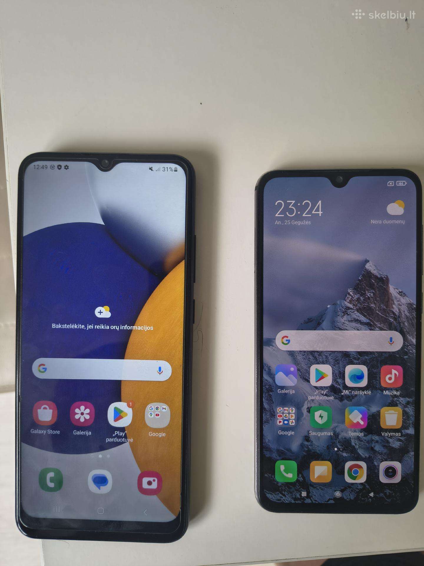 Naudot telefonai