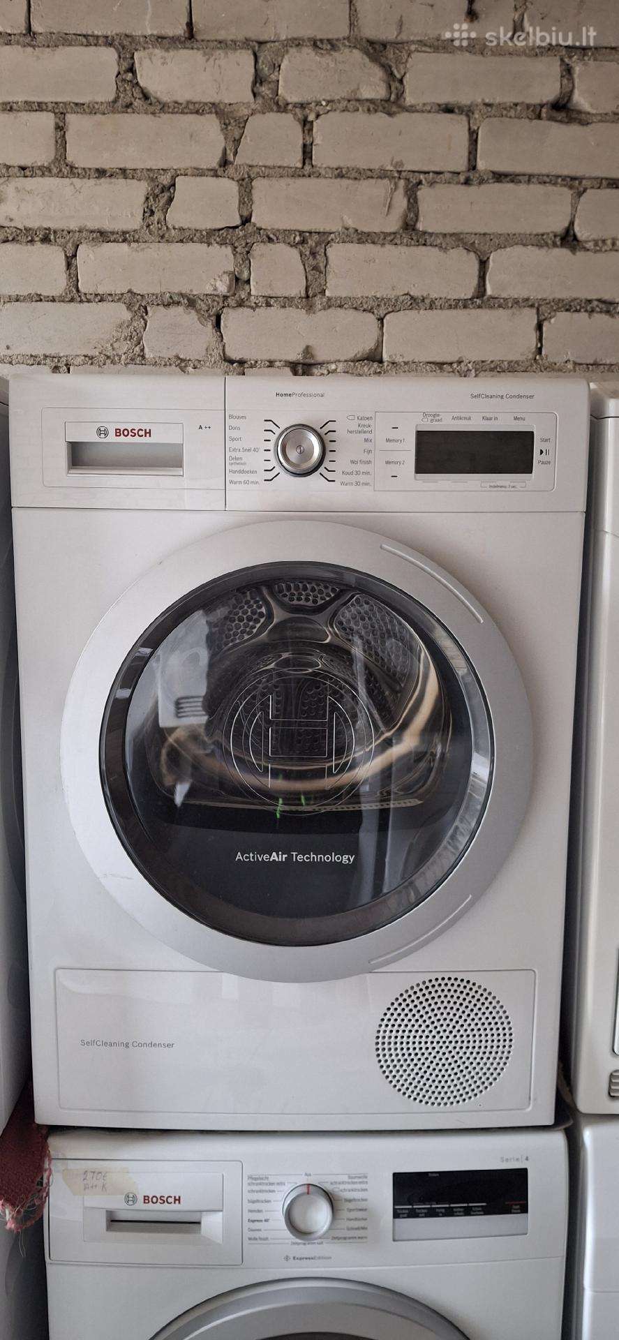 Džiovinimo mašina "Bosch" Wty87700nl A++