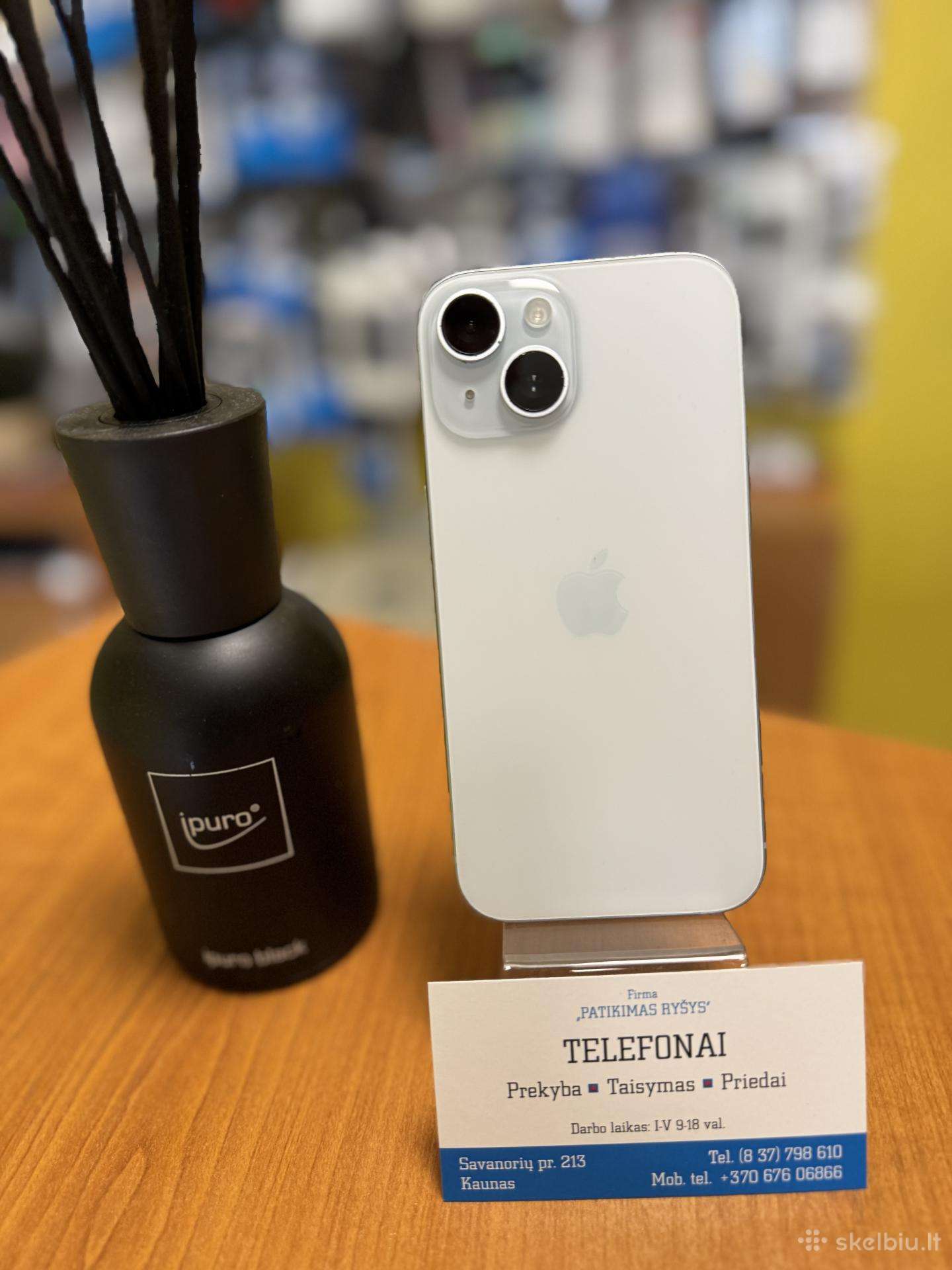 iPhone 15 Silver 128gb Su Garantija