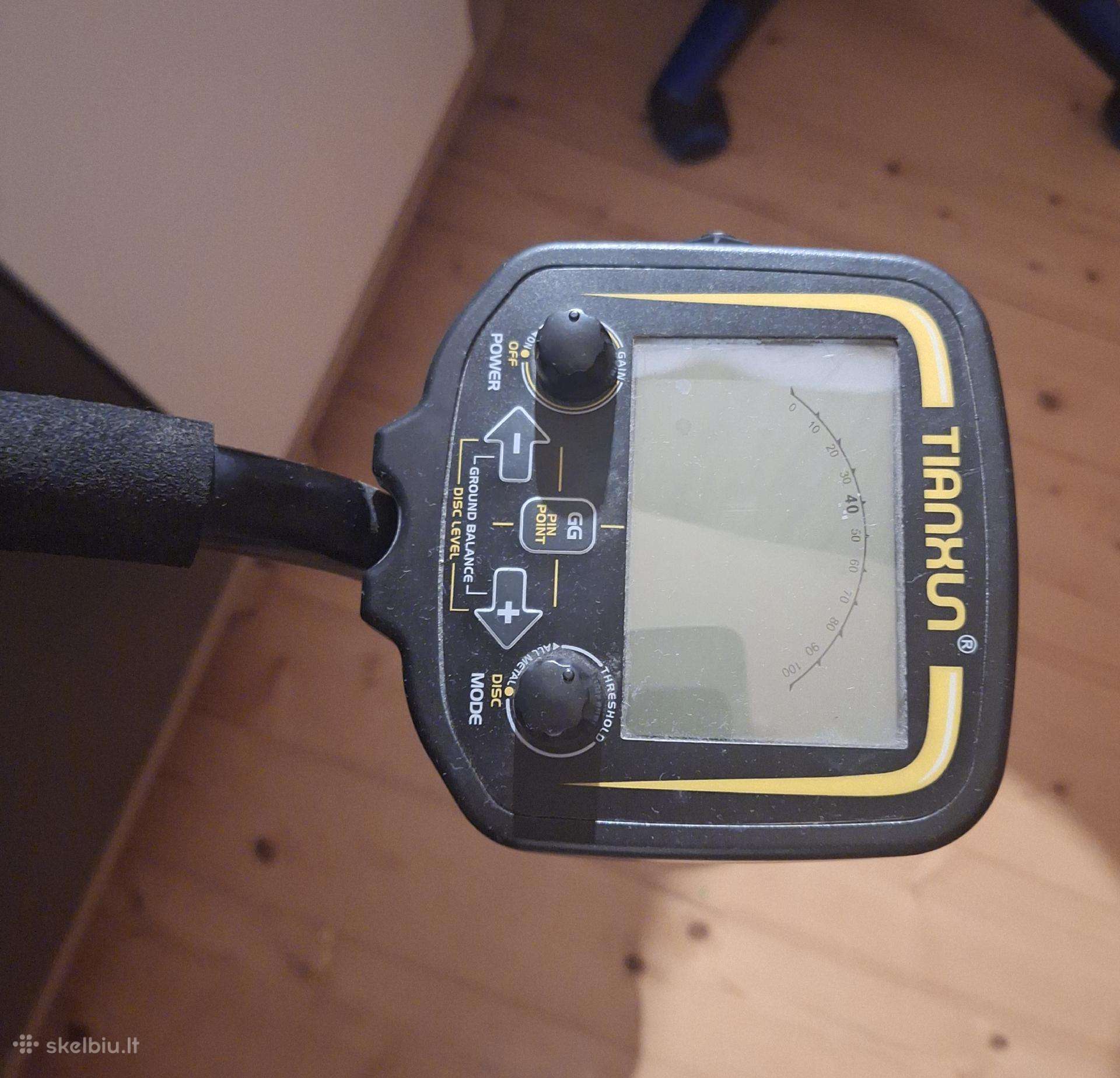 Parduodamas Tianxun Tx-850 metalo detektorius