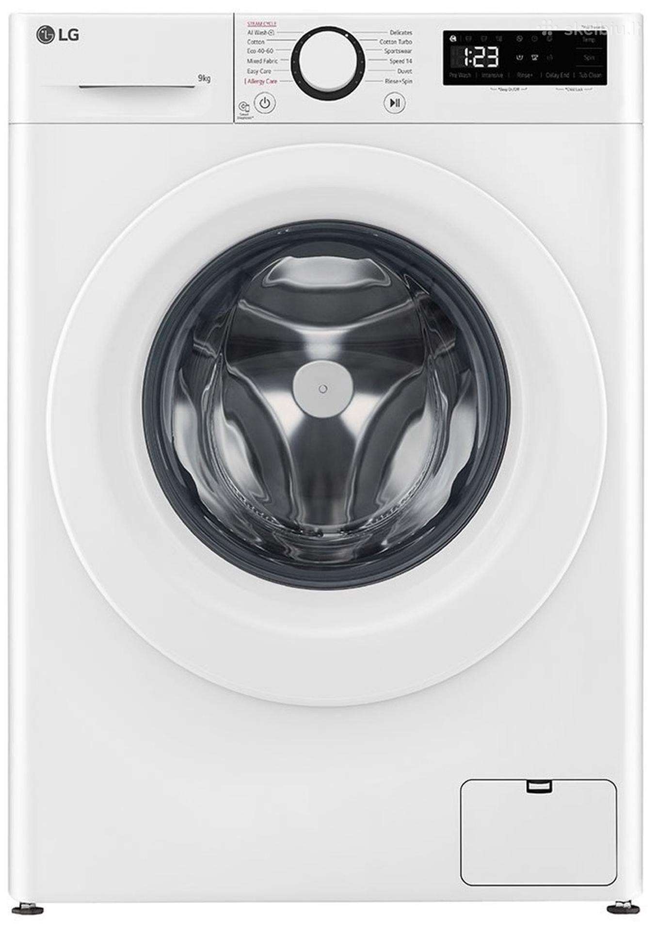 Skalbimo mašina LG R500 F4wr509sww,9 kg, balta sp.
