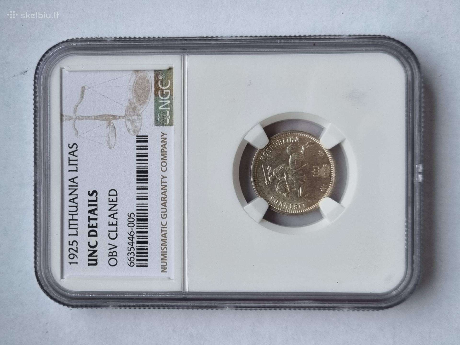 1 Litas Kumelė Ngc