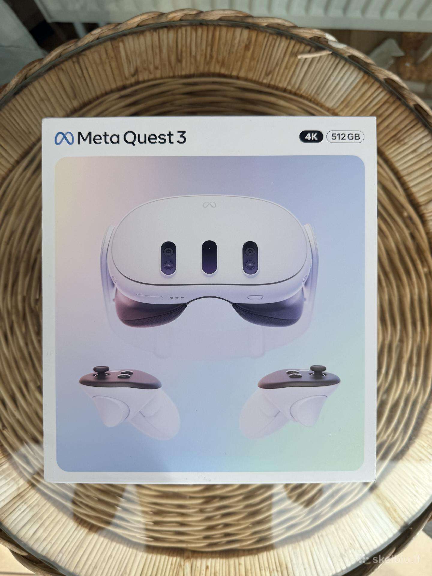 Nauji Meta Quest 3 512gb Vr