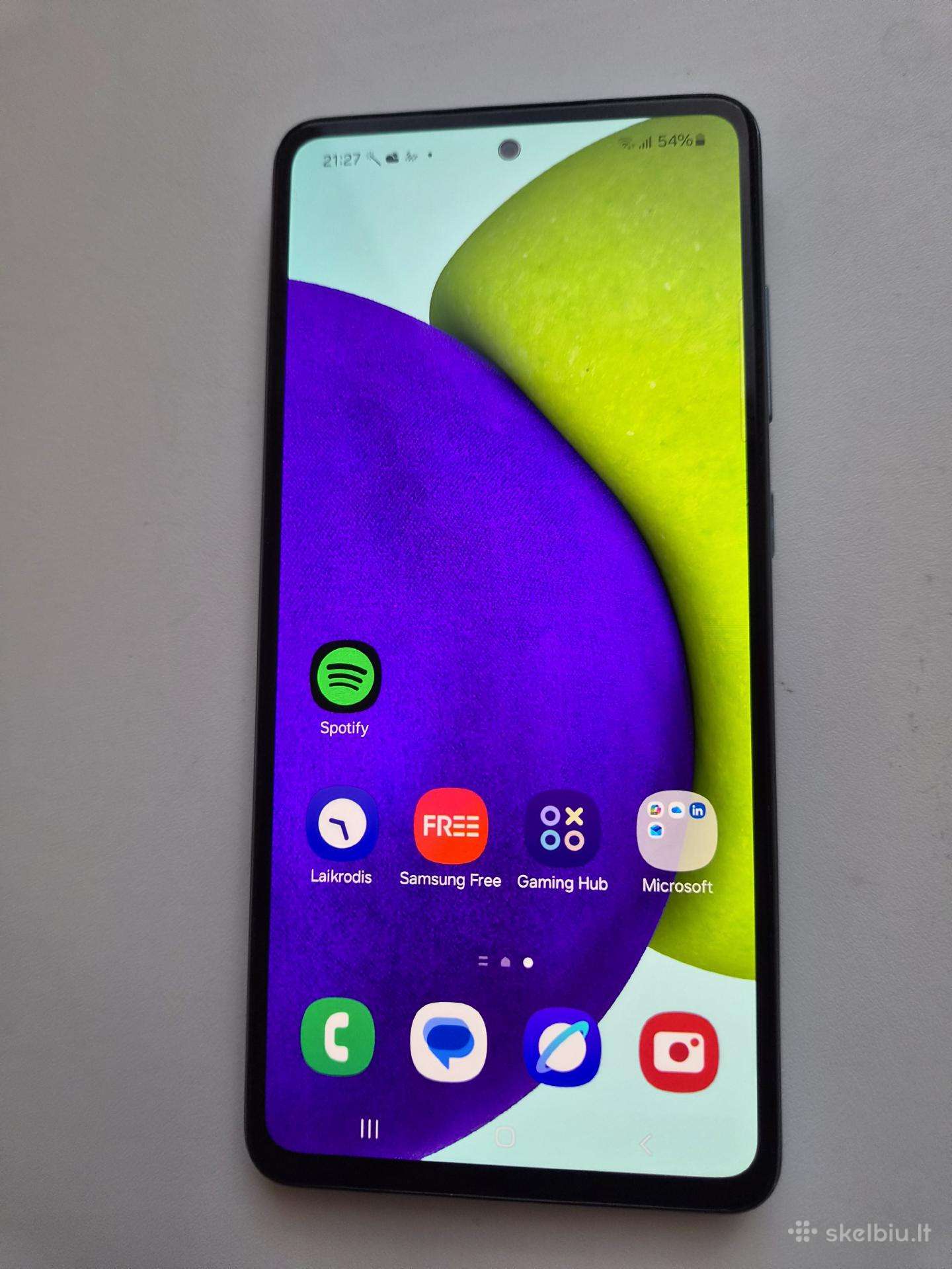 Parduodamas telefonas Samsung Galaxy A-52