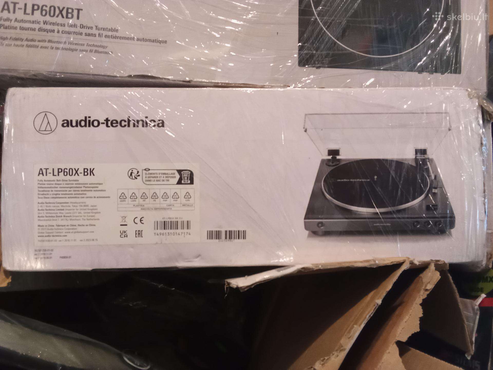 Audio technica at-lp60x-bk