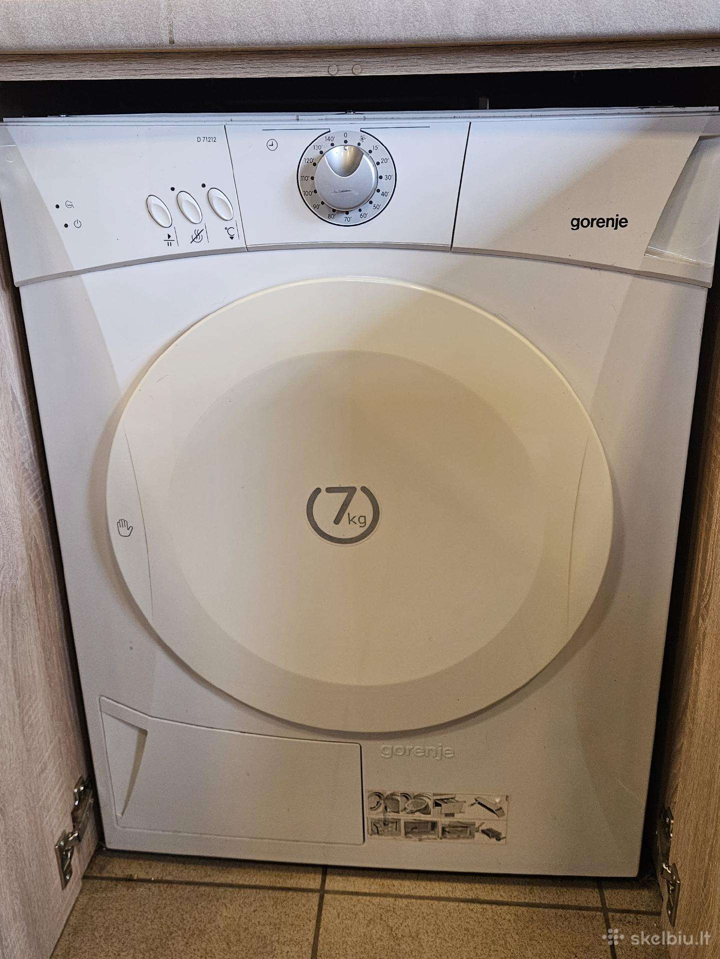 Džiovyklė Gorenje D71212 - 7 kg