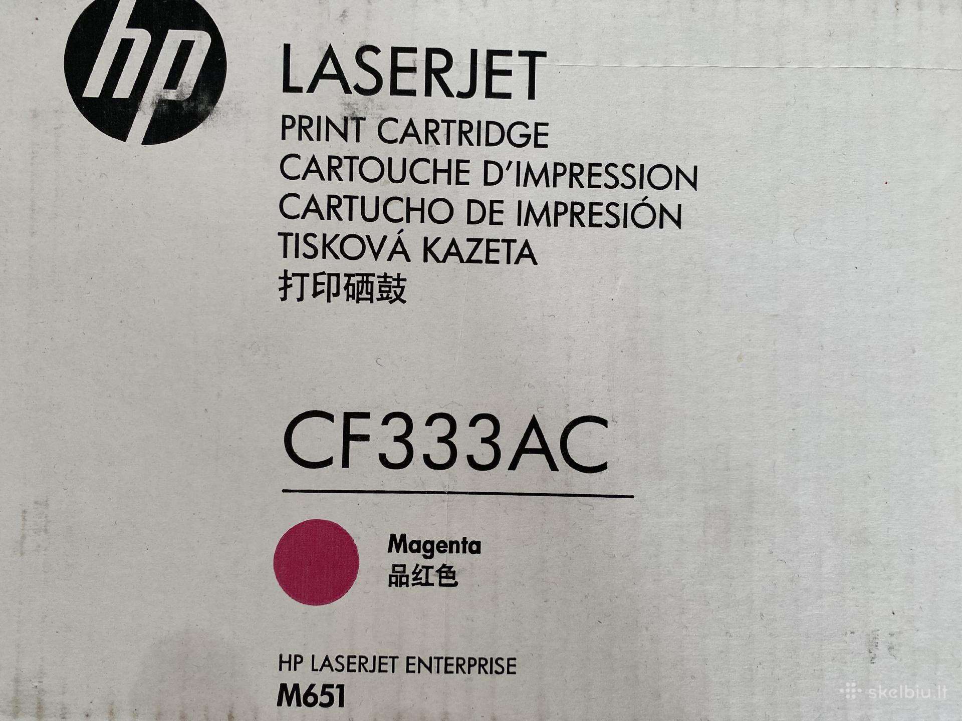 Hp Laserjet Print Cartridge M651 Magneta, Cyan, Ye