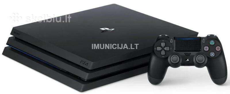 Playstation 4 Pro 1tb + 3 mėn. garantija