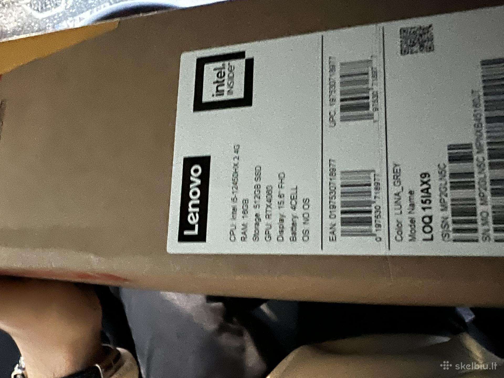 Lenovo loq 15iax9 ( domina keitimas i stacionara)