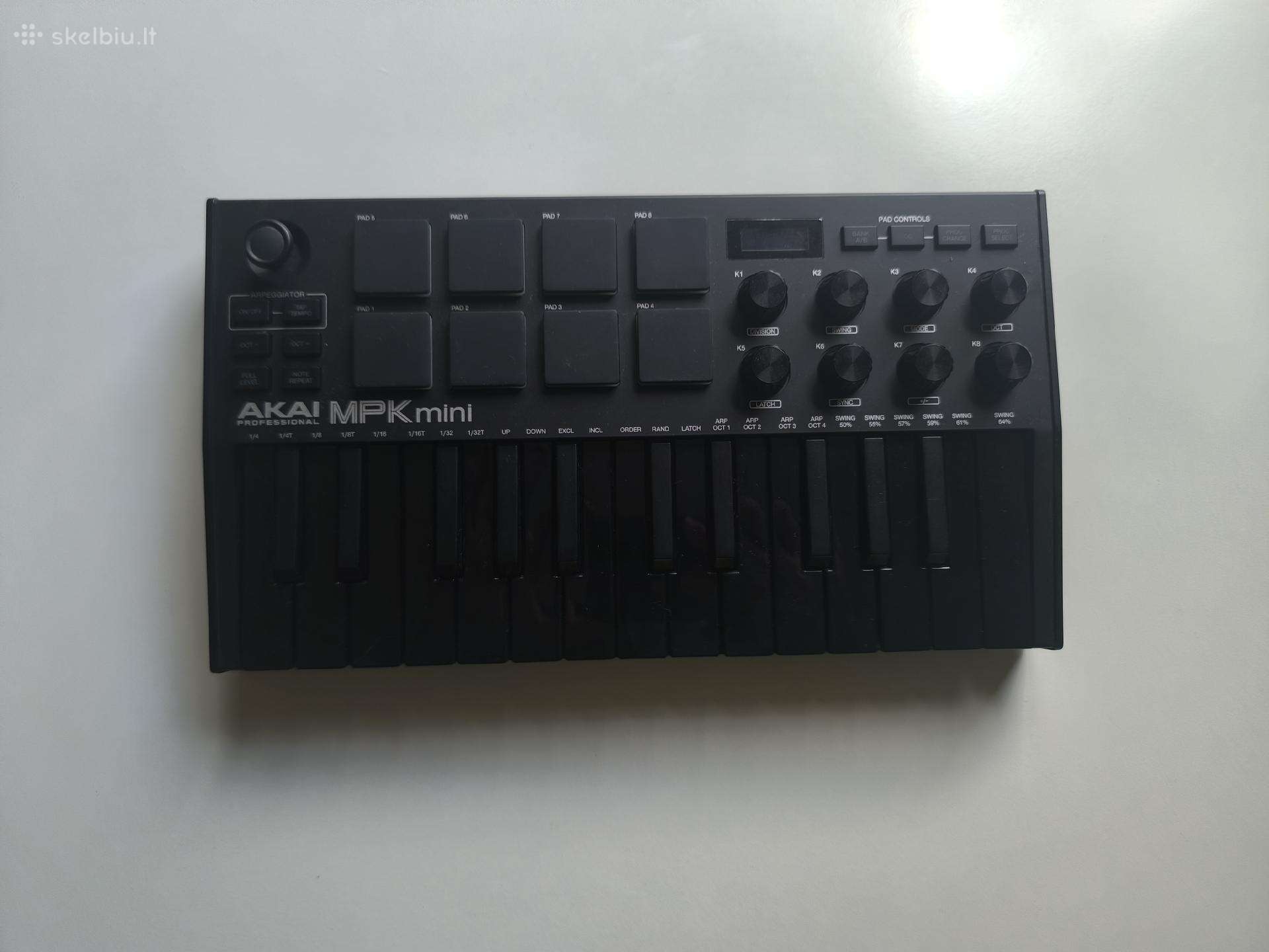 Akai mpk mini mk3 klaviatūra