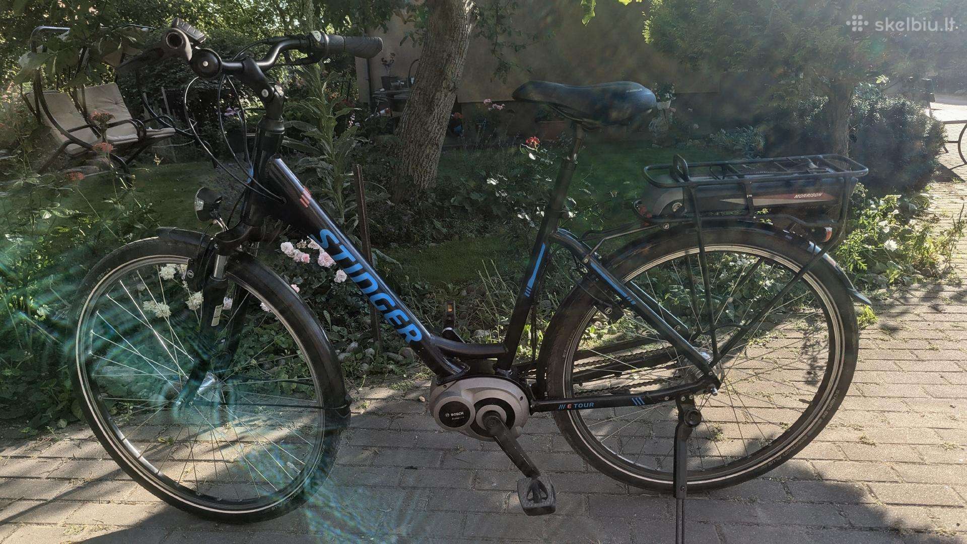 Tvarkingas elektrinis dviratis Stinger E-tour