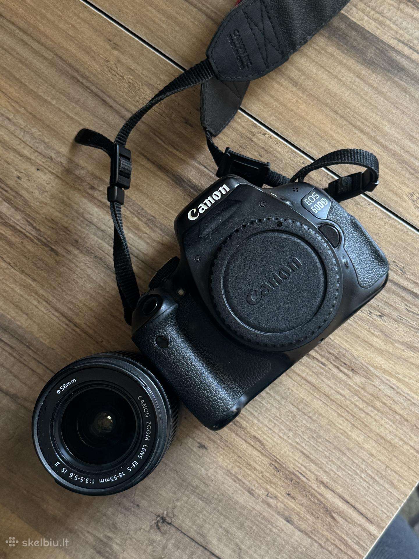 Canon 600d veidrodinis fotoaparatas
