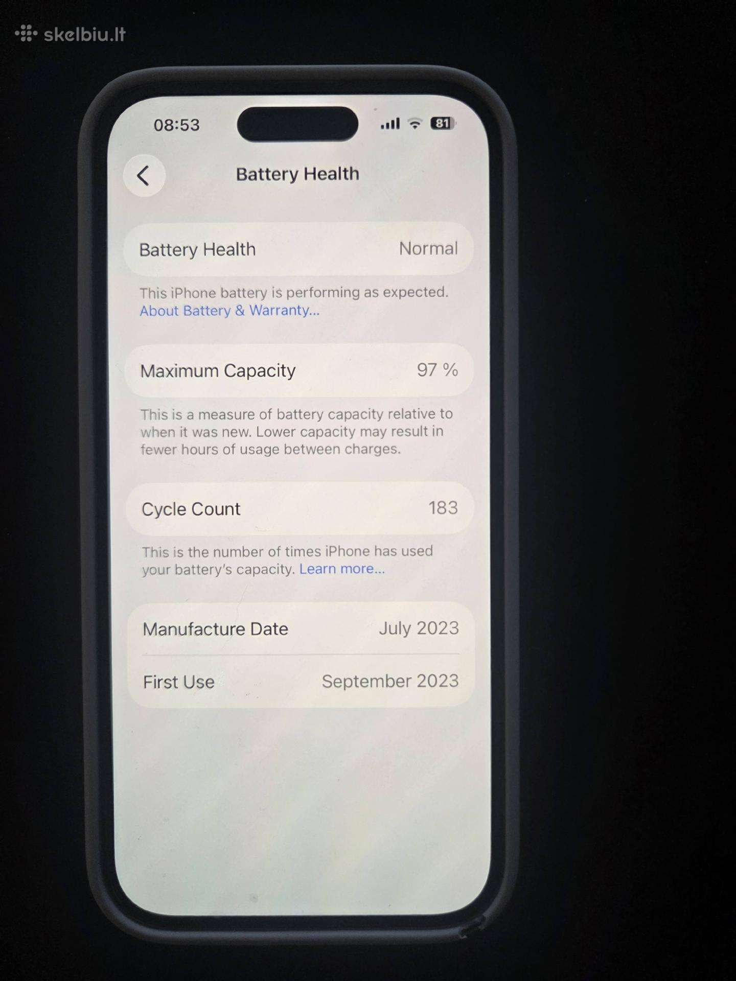 iPhone 15 128 GB