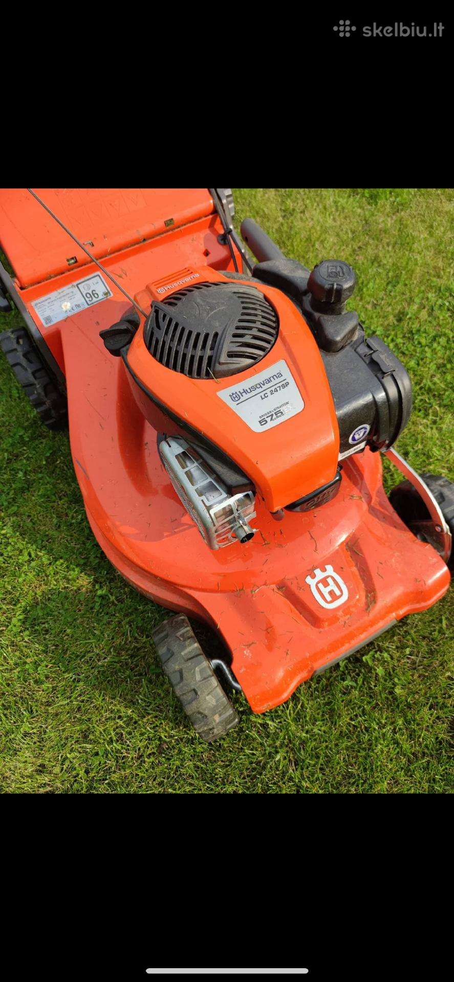 Husqvarna Lc 247sp benzininė savaeigė žoliapjovė