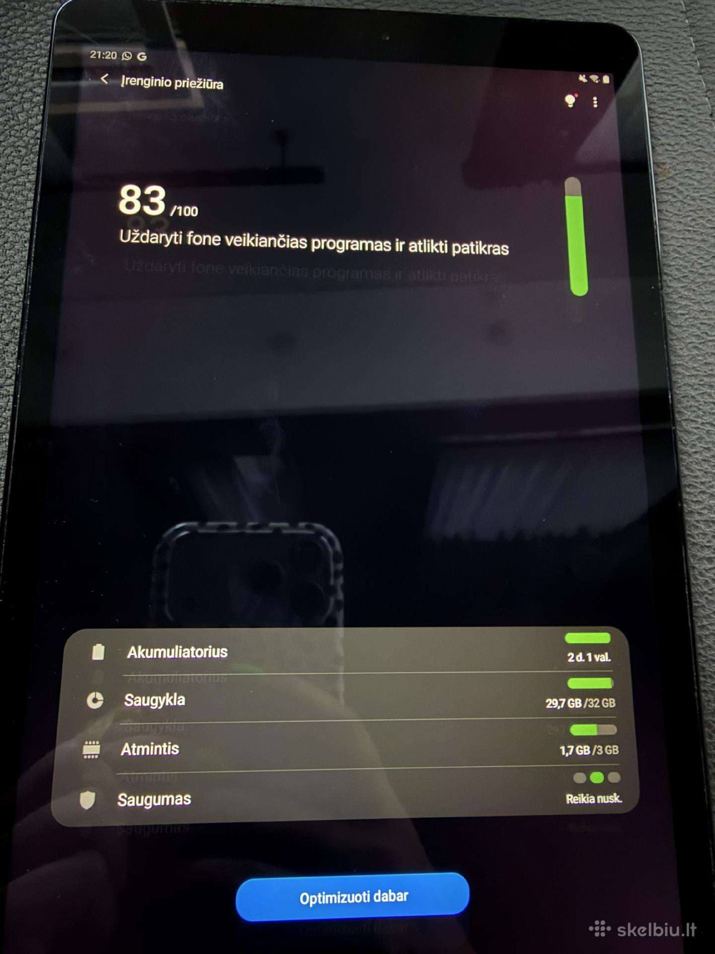 Planšetė Samsung tab A