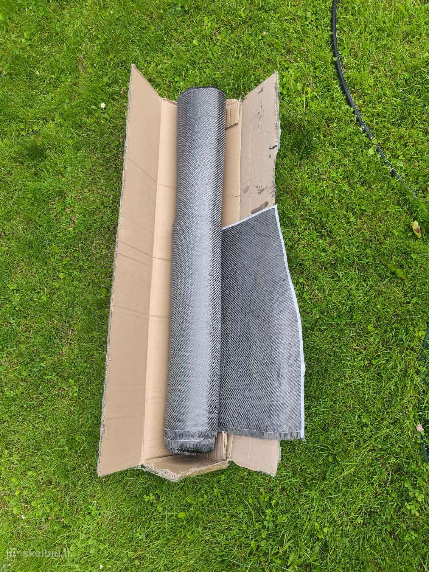 Anglies pluošto audinys twill 200gsm 3k