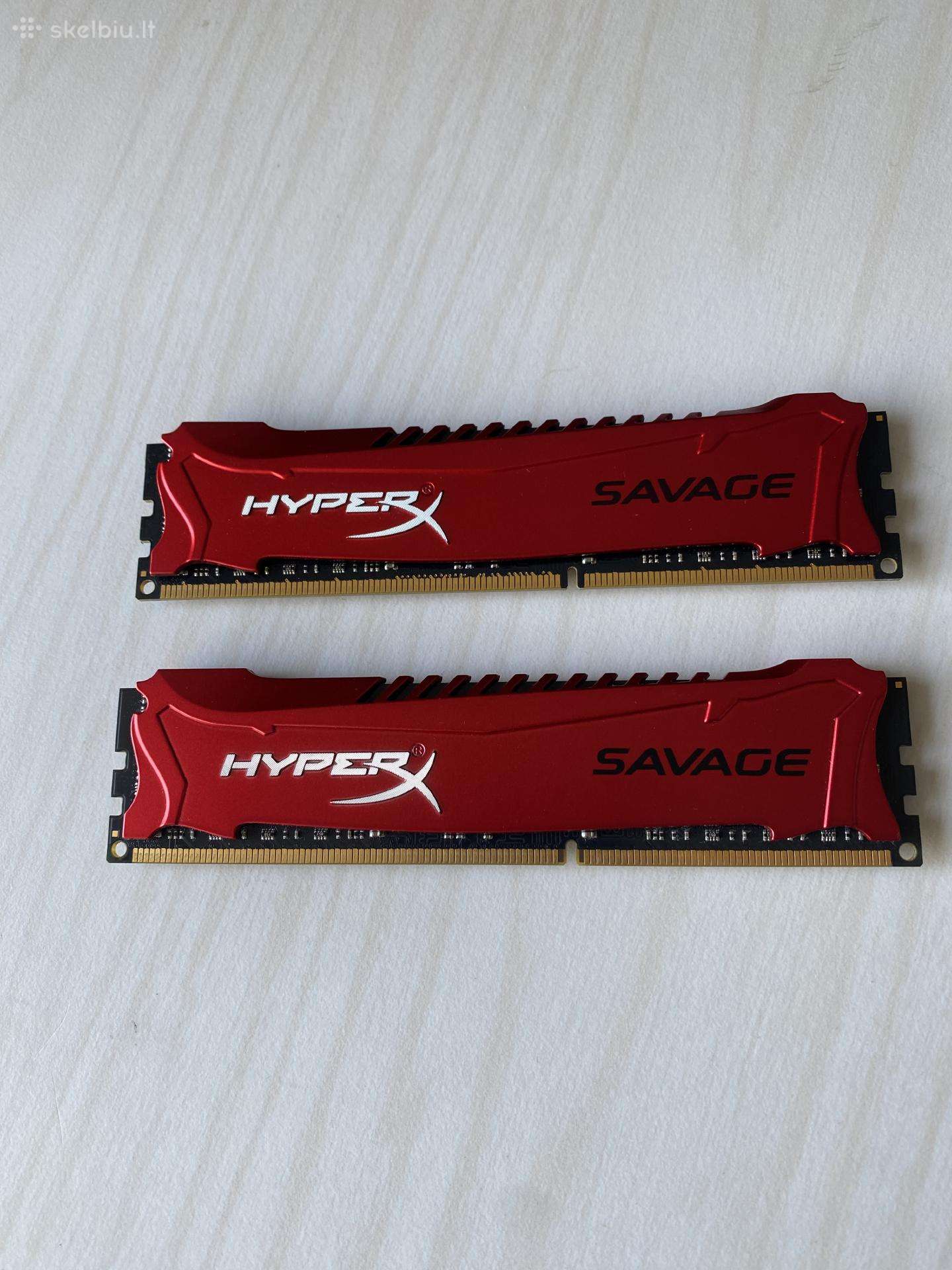 Hyperx Savage 2x8gb ddr3