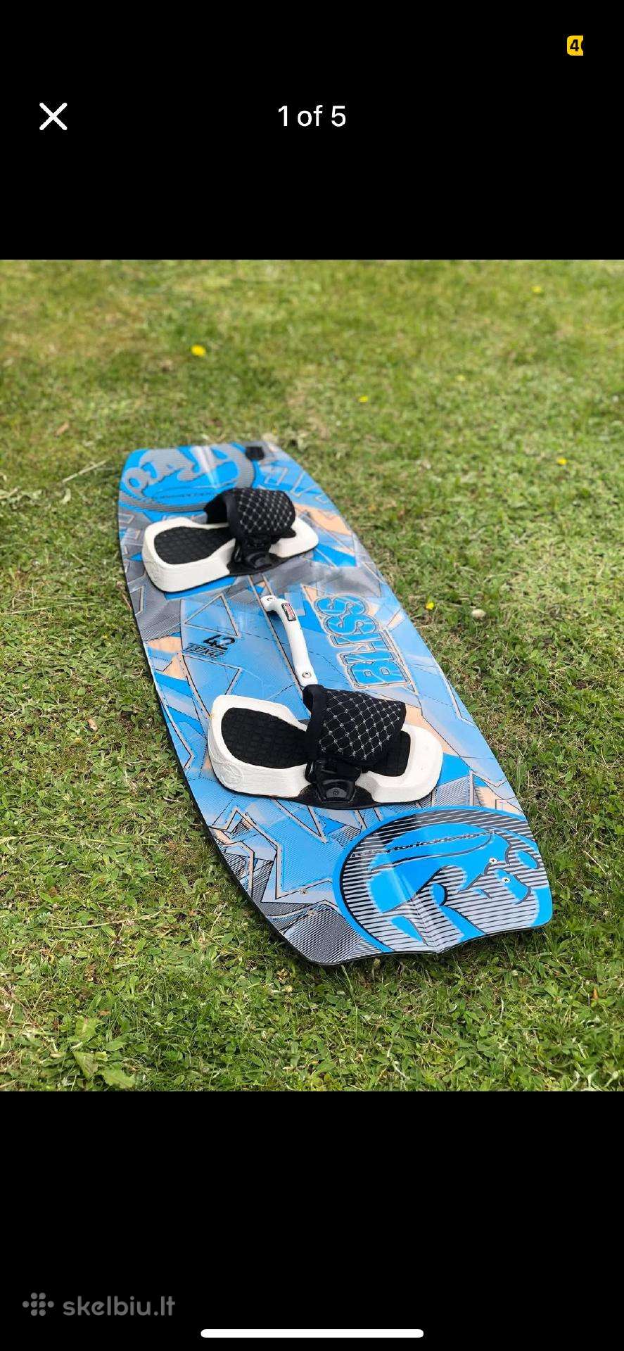 Rrd bliss twintip lenta 147x42 su padukais