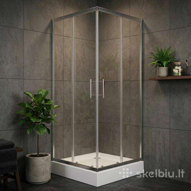 Naujas 90x90 cm dušo padėklas Thema Lux Aris Squar