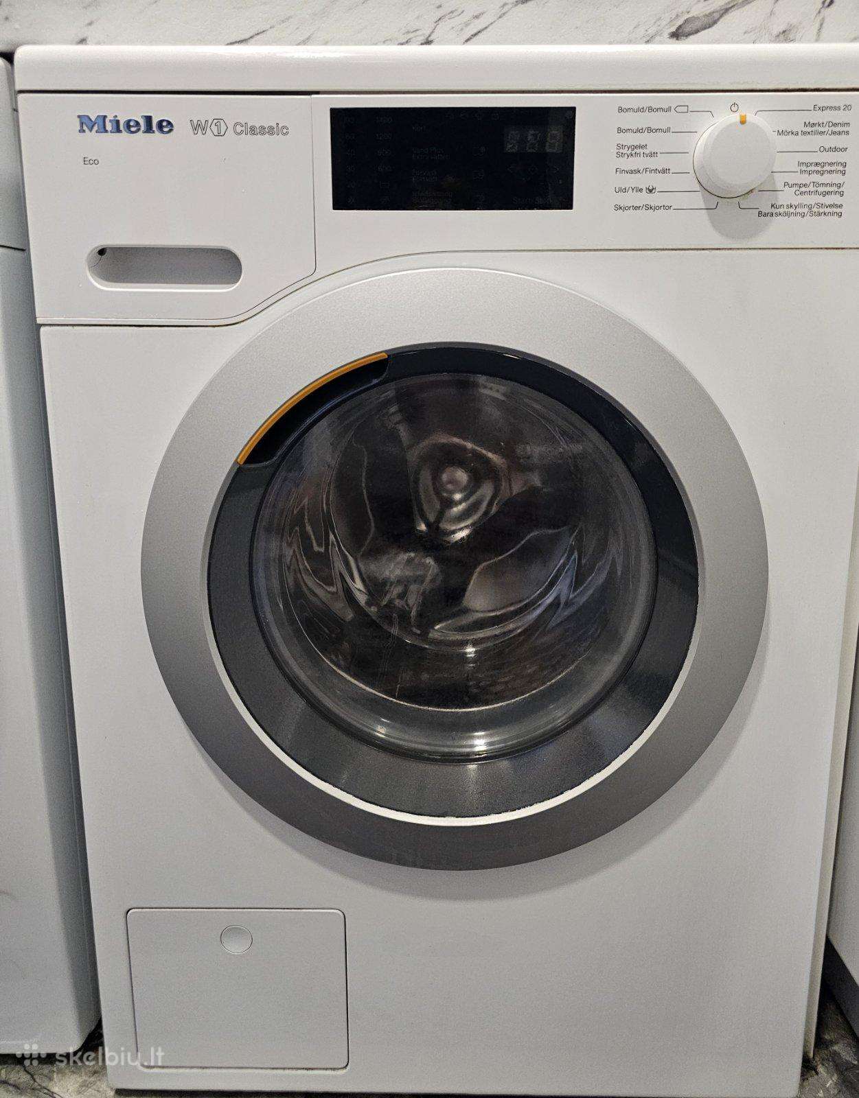 Parduodama Miele W1 Classic Eco skalbimo mašina