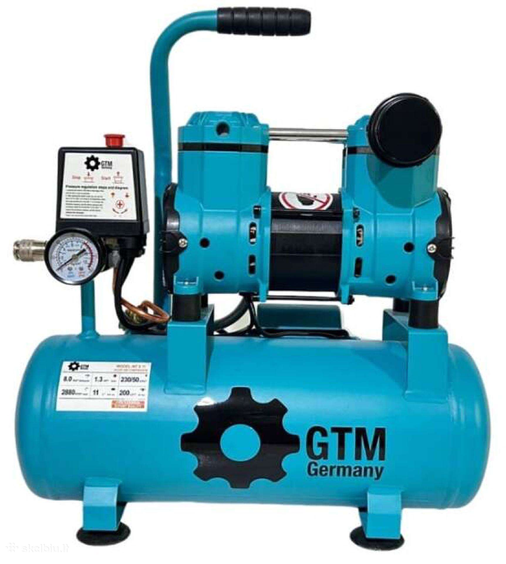 Oro kompresorius Gtm, 1000 W, 230 V