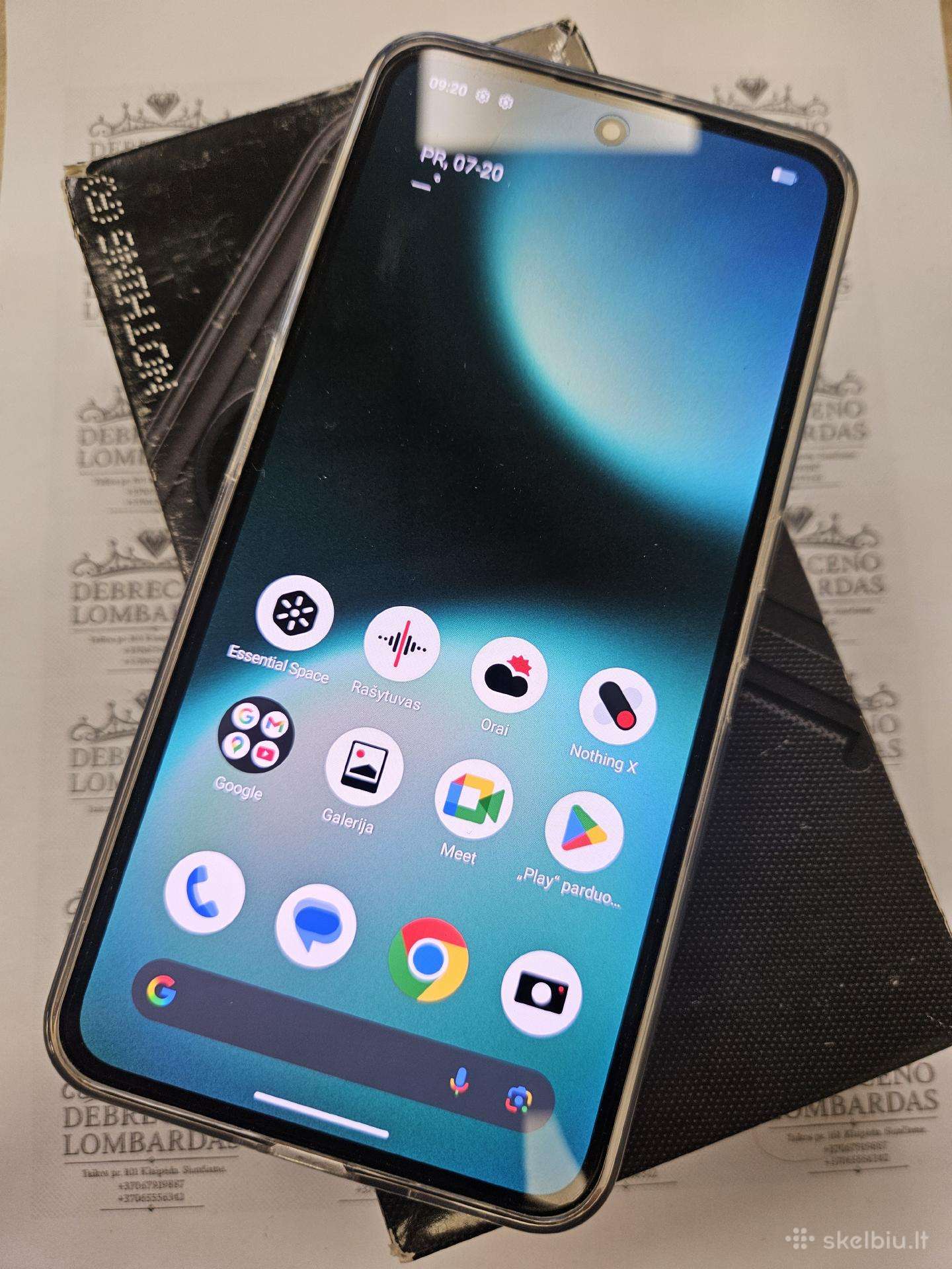 Nothing phone 3a lite 8/128gb 5000mah. Taikos pr 1