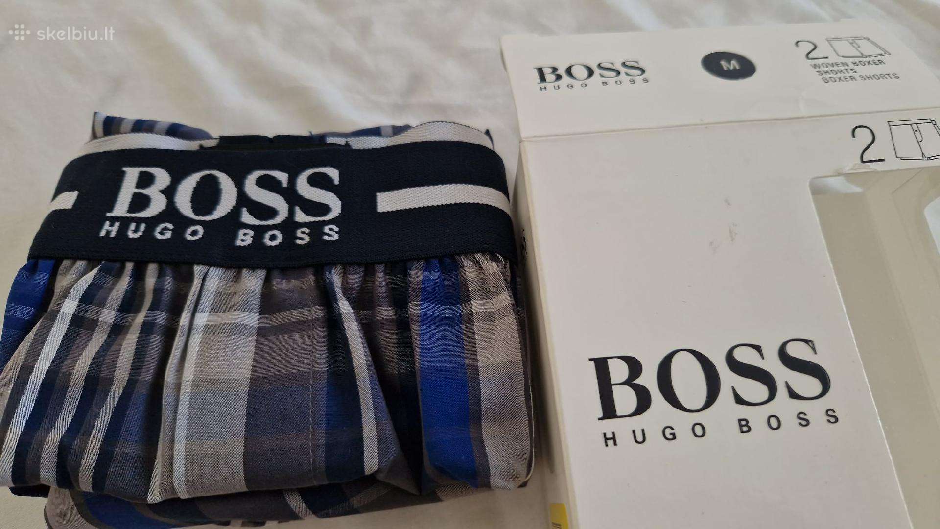 Hugo Boss woven boxer shorts
