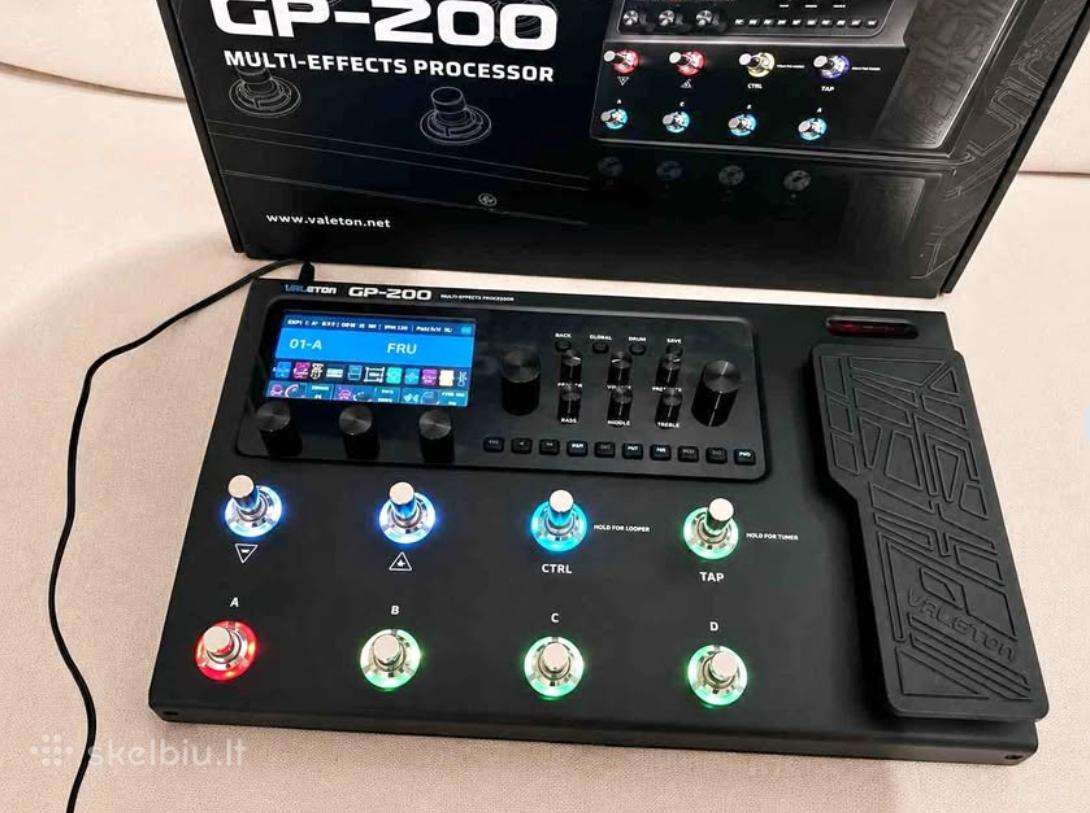 Gitarinis procesorius Valeton Gp200