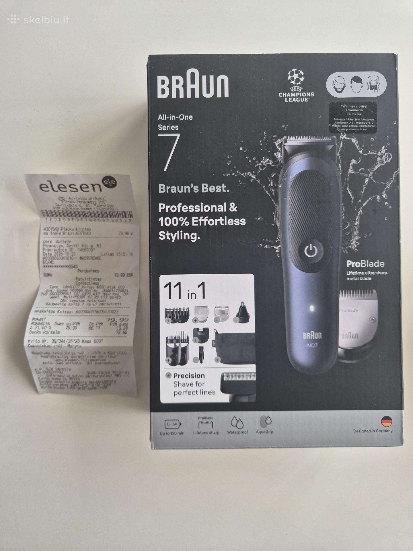 Braun Series 7 11 in 1