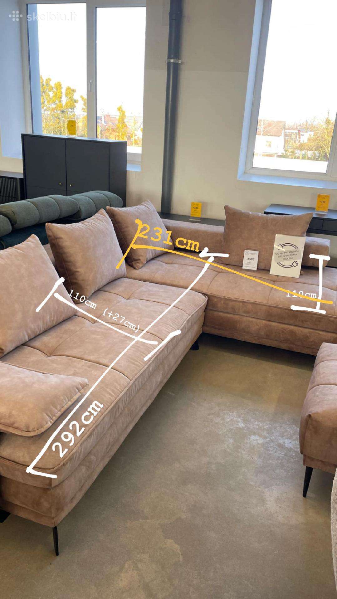 Apynaujė sofa
