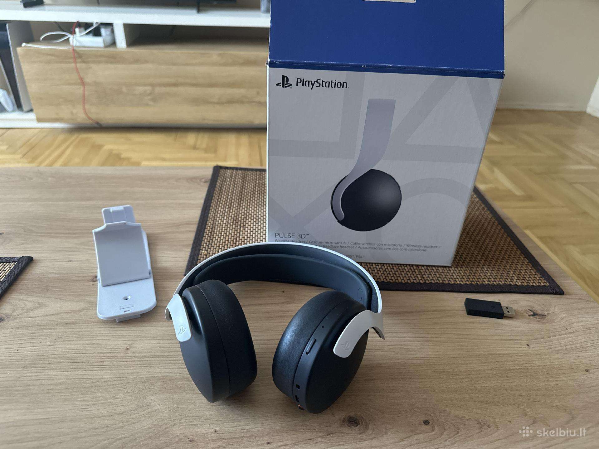 Playstation pulse 3D ausinės