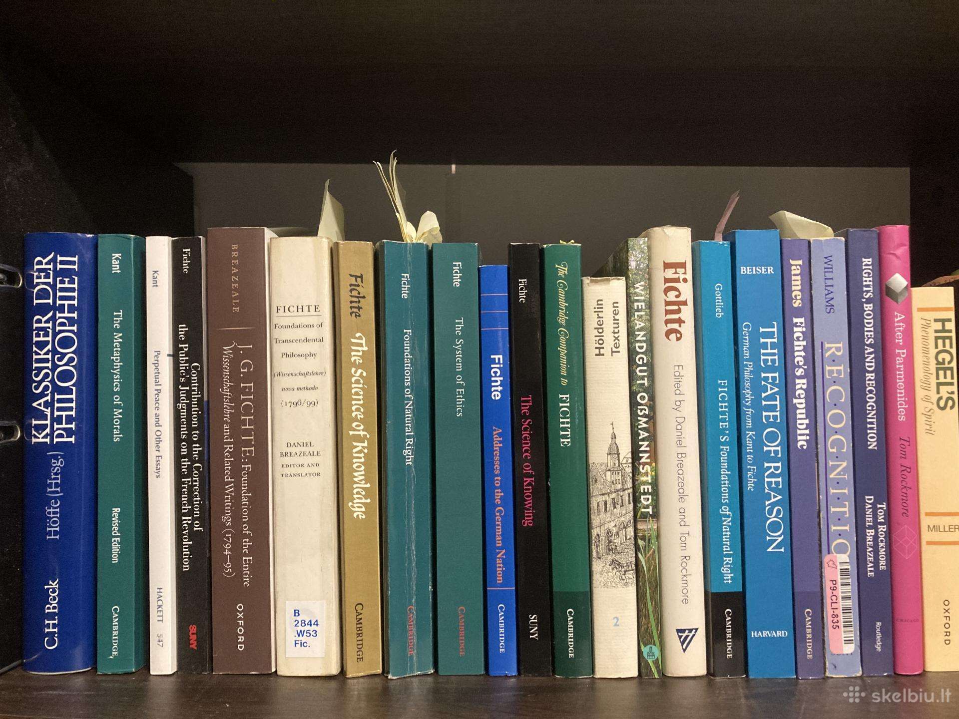 Knygos Filosofija Istorija (kantas,fichte)